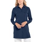 Coolibar - UV Shirt for women - Santorini Tunic Blouse - Navy