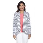 Coolibar - UV Sun Wrap Vest for women - Marietas - Navy/White