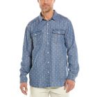 Coolibar - UV Shirt for men - Carson Chambray - Indigo