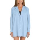 Coolibar - UV Beach Vest for women - Iztapa - Solid - Light Blue