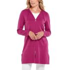 Coolibar - UV Hooded Vest for women - Cabana - Solid - Warm Angelica 