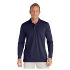 Coolibar - UV Polo Shirt for men - Longsleeve - Coppitt - Navy