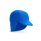 Coolibar - UV sun cap for babies with neck flap - Blue Wave