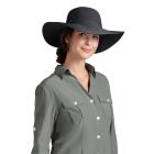Coolibar - UPF 50+ Women's Packable Wide Brim Sun Hat- Black