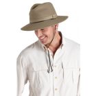 Coolibar - Crushable ventilated UV Hat for men - Kaden - Khaki