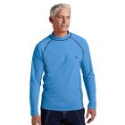 Coolibar - UV Swim Shirt for men - Longsleeve - Tulum Rash - Surf Blue