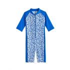 Coolibar - UV Swim suit for boys - Barracuda Neck-to-Knee - Marlin Blue
