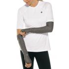 Coolibar - UV Sleeves for women - Backspin Performance - Charcoal