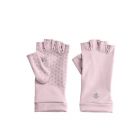 Coolibar - UV Fingerless Sun Gloves for adults - Ouray - Dusty Mauve