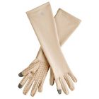 Coolibar - UV Mid-Length Gloves for adults - Bona - Beige
