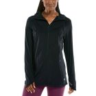 Coolibar - UV Full-Zip Jacket for women - Astir - Solid - Black