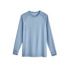 Coolibar - UV Shirt for men - Longsleeve - LumaLeo - Light Blue