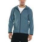 Coolibar - UV Summer Jacket for men - Hullen Hooded - Placid Blue