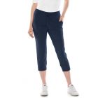 Coolibar - UV Weekend Crop Jogger for women - Maho - Solid - Navy 