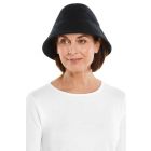 Coolibar - UV Cotton Bucket Hat for women - Katia - Black