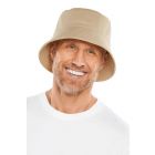 Coolibar - UV Cotton Bucket Hat for men - Gavin - Tan
