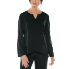 Coolibar - UV Tunic Top for women - Santa Barbara - Solid - Black