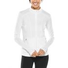 Coolibar - UV Swim Jacket for women - Malawi - White
