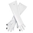 Coolibar - UV resistant gloves with sleeve for adults - Bona - White