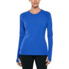 Coolibar - UV Swim shirt for women - Longsleeve - Kawela - Baja Blue