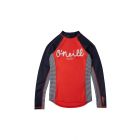 O'Neill - UV Swim shirt for girls - Longsleeve - Skins - Hot Coral