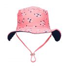 Snapper Rock - UV Reversible Bucket hat for kids - Ditsy Coral