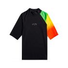 Billabong - UV Rashguard for men - Short sleeve - Contrast printed - Rasta
