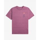 Billabong - T-shirt with short sleeves for men - Balance - Washed Wine