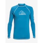 Quiksilver - UV Rashguard for men - On Tour Long sleeve - UPF50 - Snorkel Blue