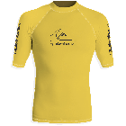 Quiksilver - UV Rashguard with short sleeves for men - On tour - Lemon zest