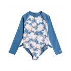 Roxy - UV Bathingsuit for girls - Longsleeve - Swim Lovers - Blue Moonlight
