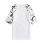 Roxy - UV Swim shirt for teen girls - Lovely Senorita - Bright White/Praslin