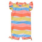 Snapper Rock - UV Swimsuit for babies - Short flutter sleeve - Good Vibes