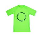 JUJA - UV Swim shirt with short sleeves for children - High Visual - UPF50+ - Vacay all day - Neon lime