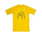 JUJA - UV Swim shirt with short sleeves for children - UPF50+ - Cool Coconut - Sunny yellow