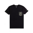 Billabong - UV Rashguard for men - Short sleeve - Team Pocket - Black
