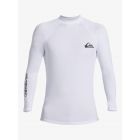 Quiksilver - UV Surf T-shirt for men - Everyday - Long sleeve - UPF50+ - White