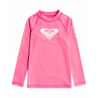 Roxy - UV Rashguard for girls - Whole Hearted - Long sleeve - Pink Guava